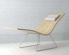 Modern Lounge Chair Modelo 3D
