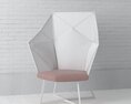 Geometric Modern Chair Modèle 3d