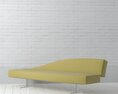 Modern Minimalist Chaise Lounge 3d model