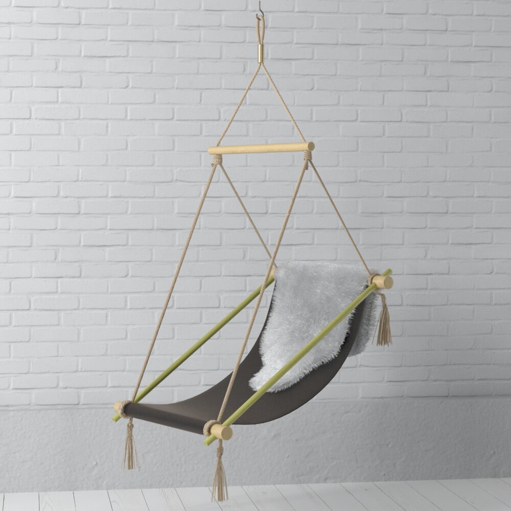 Hanging Indoor Swing Chair 3D-Modell