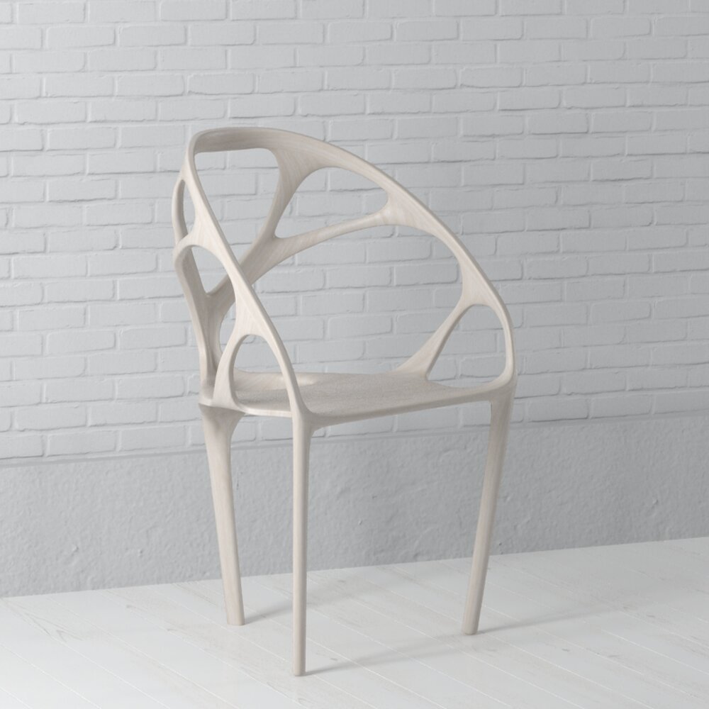 Modern Abstract Design Chair 3D-Modell