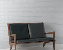 Modern Minimalist Sofa 03 Modèle 3D