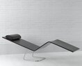 Modern Minimalist Chaise Lounge 02 3D 모델 