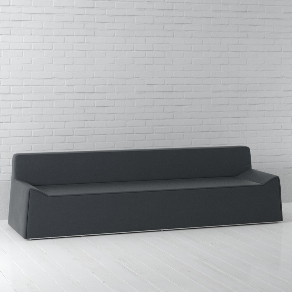 Modern Minimalist Sofa 06 Modèle 3D
