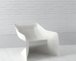 Modern Minimalist Chair Modelo 3D