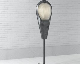Modern Street Lamp Design 3D-Modell