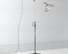 Adjustable Floor Lamp 02 3D 모델 