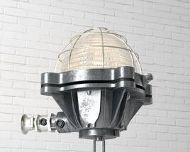Vintage Wall-Mounted Light 3D 모델 