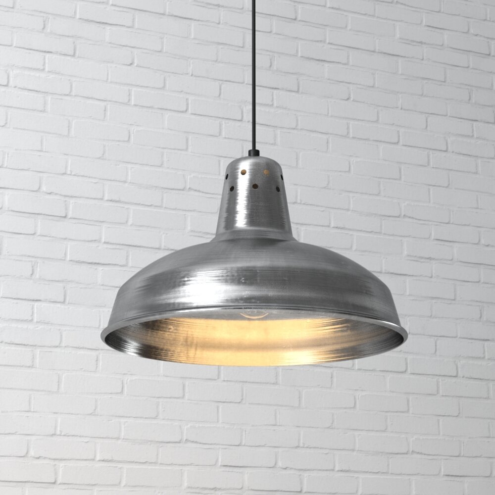Industrial Pendant Lamp 3d model