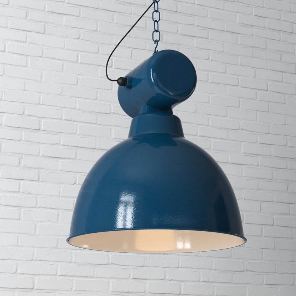 Blue Pendant Lamp 3D 모델 