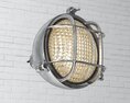 Industrial-Style Wall Sconce 03 3D модель