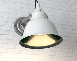 Industrial Wall Sconce Modello 3D