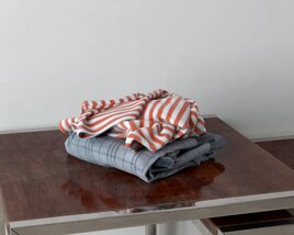 Folded Clothes 03 3D 모델 