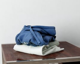 Folded Clothes 04 Modello 3D