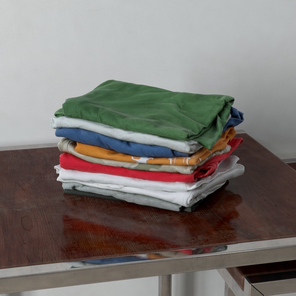Folded Clothes 08 3D-Modell