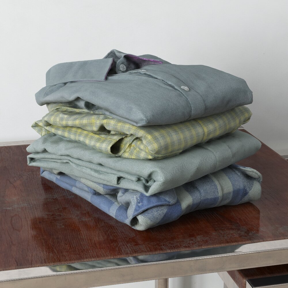 Folded Clothes 11 3D-Modell