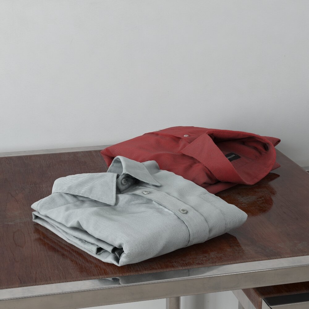 Folded Clothes 12 3D модель