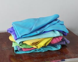 Folded Clothes 17 Modelo 3D