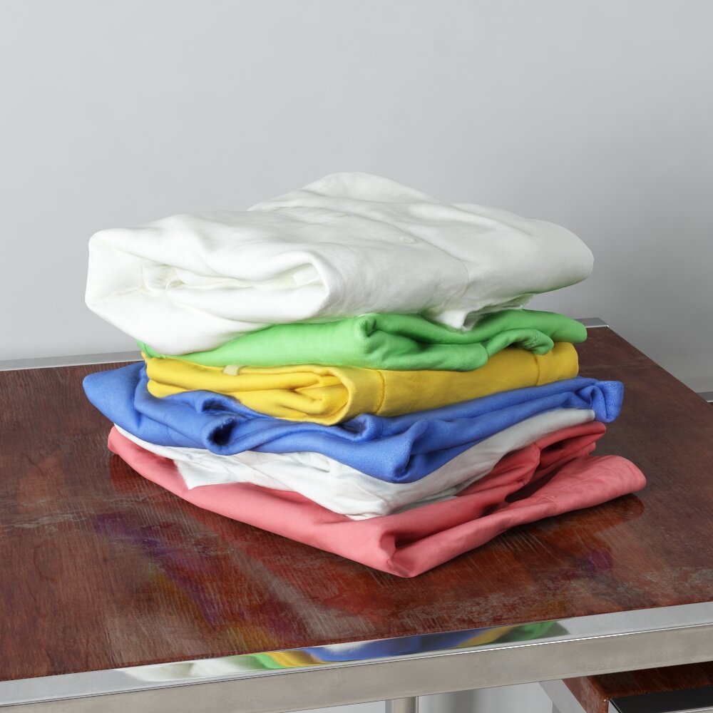 Folded Clothes 22 3D-Modell
