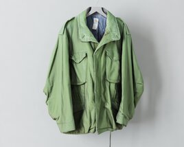 Vintage Green Jacket 3D модель