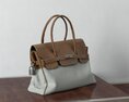 Elegant Leather Handbag 3D 모델 