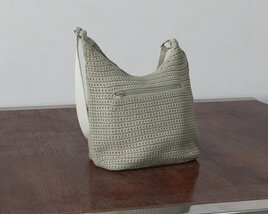Woven Shoulder Bag 3D 모델 