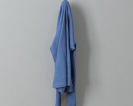 Blue Hanging Sweatshirt 3D model