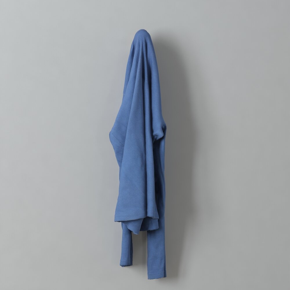 Blue Hanging Sweatshirt 3d model