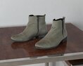 Casual Suede Ankle Boots Modello 3D