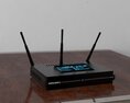 Wireless Router 3Dモデル