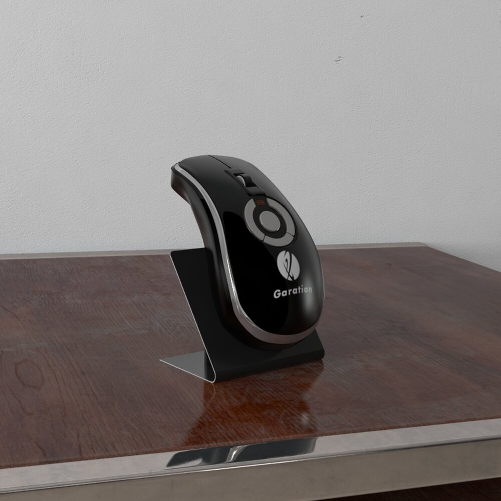 Ergonomic Wireless Mouse Modelo 3d