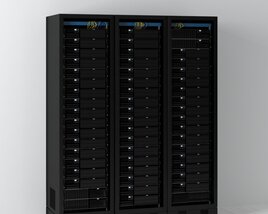 Data Center Servers Modelo 3D