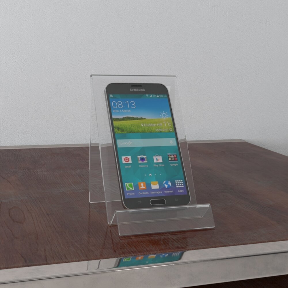 Acrylic Smartphone Stand 3D 모델 
