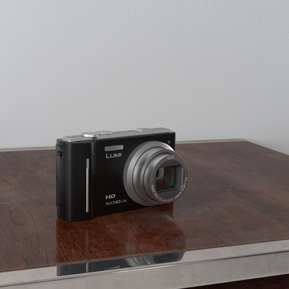 Compact Digital Camera 3D 모델 