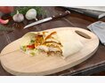 Savory Chicken Shawarma Wrap Modelo 3d