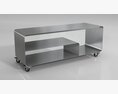 Modern Mobile TV Stand 3D 모델 