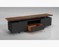 Modern TV Stand with Storage Modelo 3D