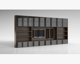 Shelving TV Stand 3Dモデル