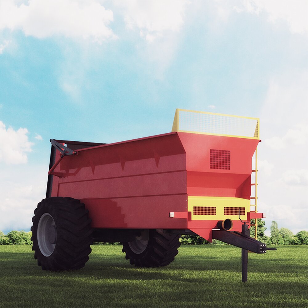 Red Farm Trailer Modello 3D