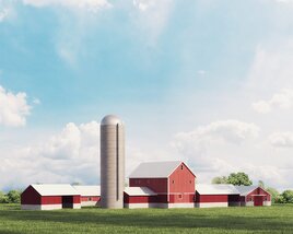 Agricultural Farm 3D модель