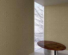 Modern Minimalist Corner Decorative Wall Panels 3D-Modell