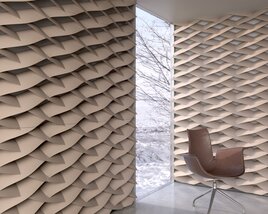 Woven Wall Panels 3D 모델 