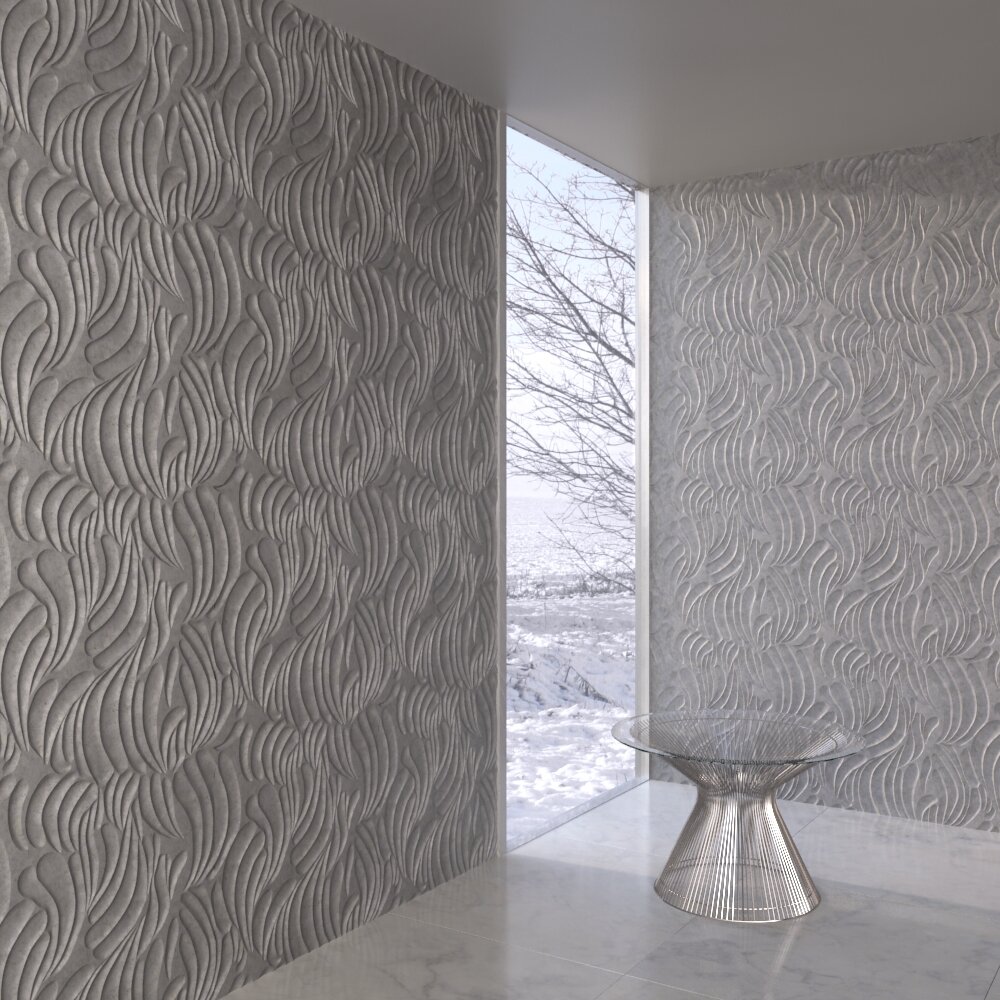 Decorative Concrete Wall Panels Modello 3D