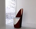 Modern Sculptural Chair 3D 모델 