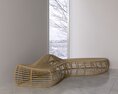 Modern Woven Lounge Chair 3D模型