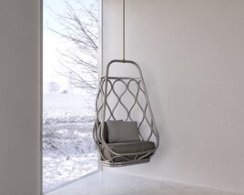 Hanging Chair Oasis 3D 모델 