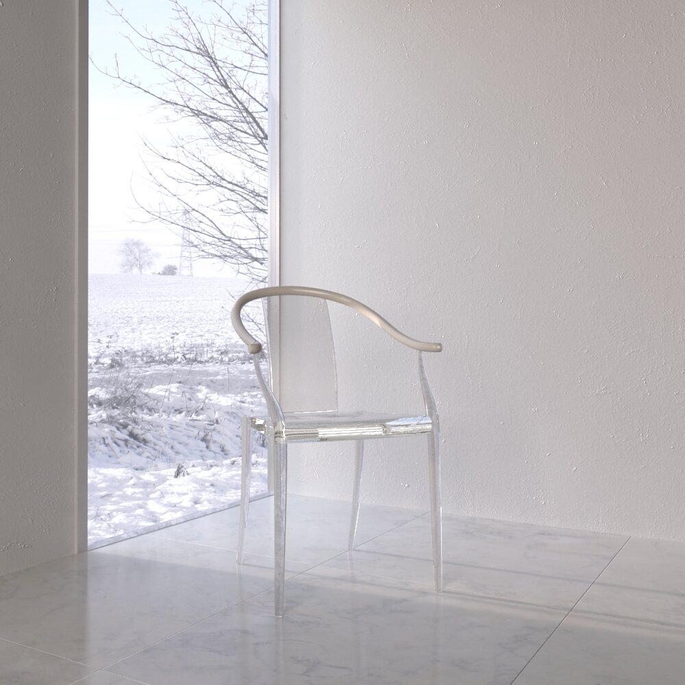 Modern Chair 02 Modèle 3D