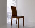 Modern Wooden Chair 3D модель