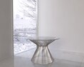 Modern Wireframe Side Table 3D 모델 