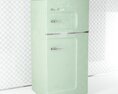 Vintage Style Refrigerator Modèle 3d
